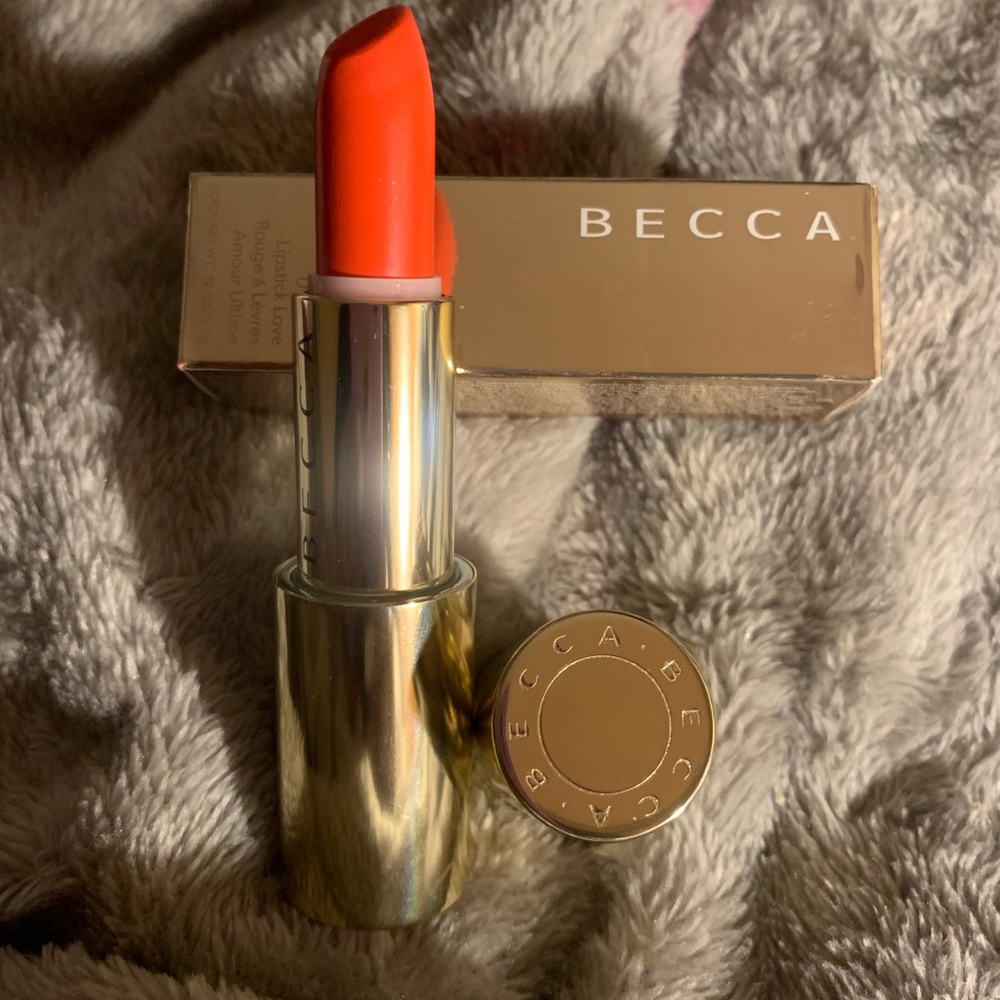 BECCA lipstick:Poppy